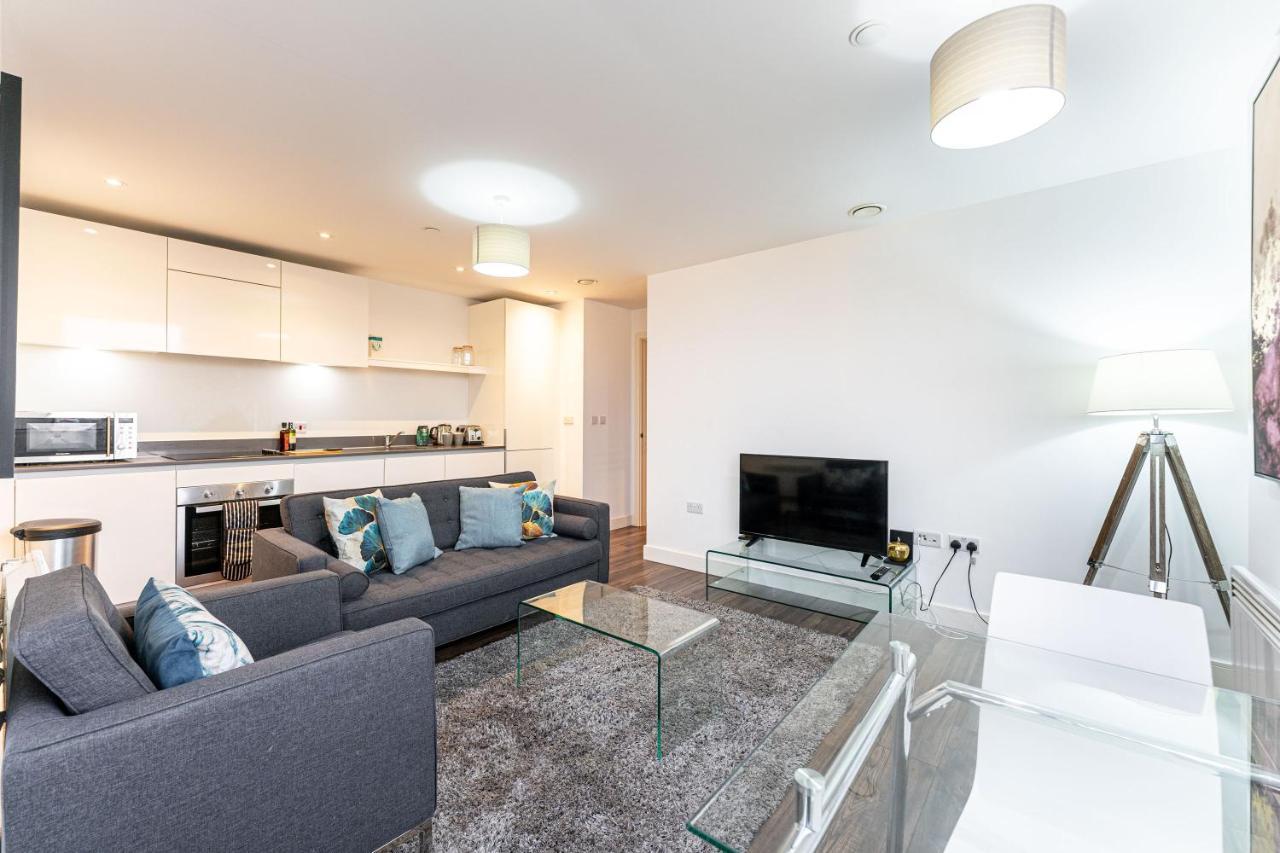 Seven Living Broadway Residences - Birmingham City Centre, Broad Street - Free Parking 외부 사진